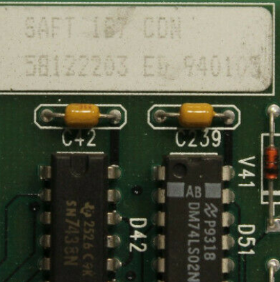 ABB 087628-001 - ABB SAFT 187 CON 58122203 Control Board –  Industrial Automation