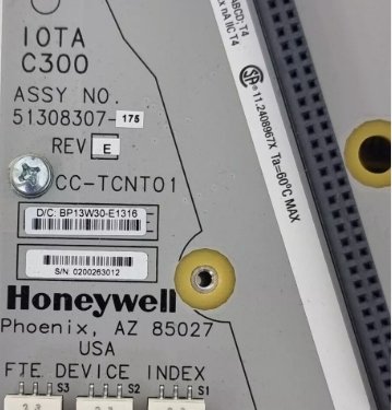 Honeywell CC-TCNT01 Controller Input Output Termination Assembly - 51308307-175