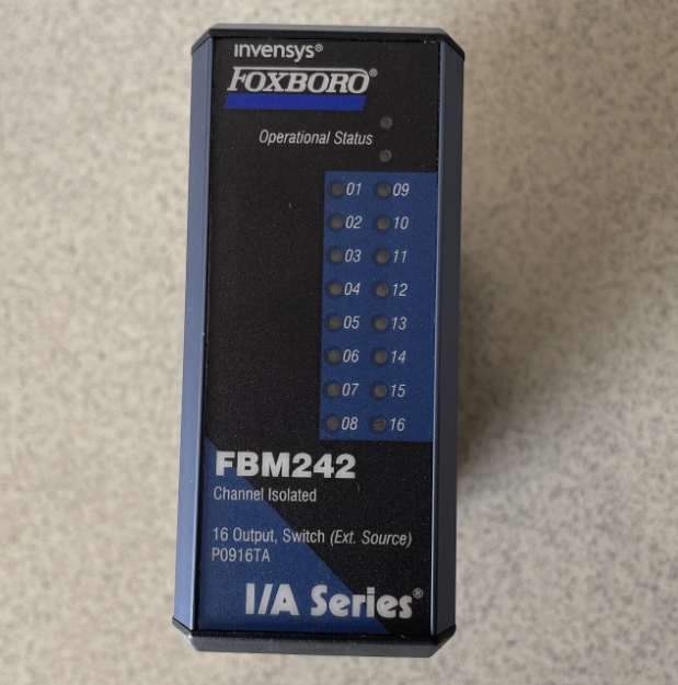 FBM242 P0916TA Discrete Output Module - Foxboro